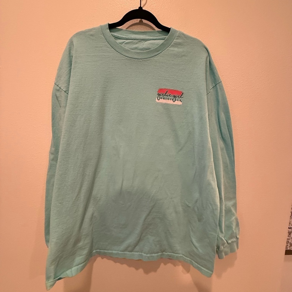 Chic Mint Long Sleeve Tee